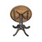 International Concepts Round 36 in Round Top Pedestal Table, 35.1 inH, Hickory/Washed Coal, 36 W, 36 L, 35.1 in H, Wood K45-36RT-6B - alternate 2